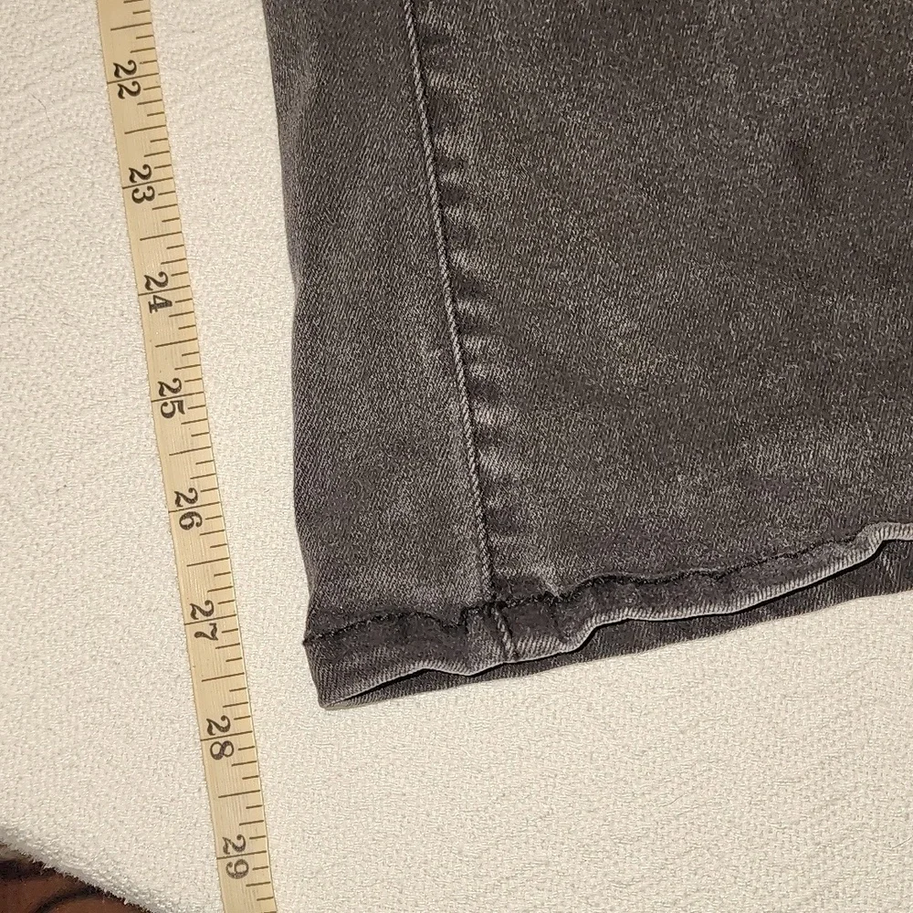 Woman's Time & Tru High Rise Bell Bottoms Black Jeans Pants Trousers Size 16 - Picture 8 of 8
